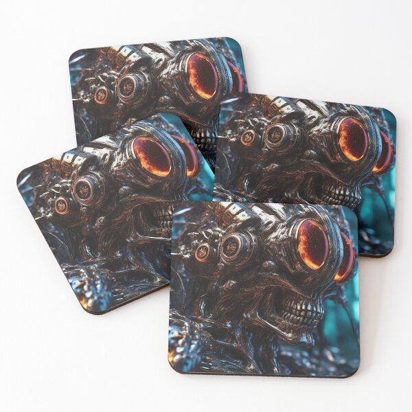 Item preview, Chrome Alien Overlord - Sci Fi Art concept designed and sold by Delerat7.
