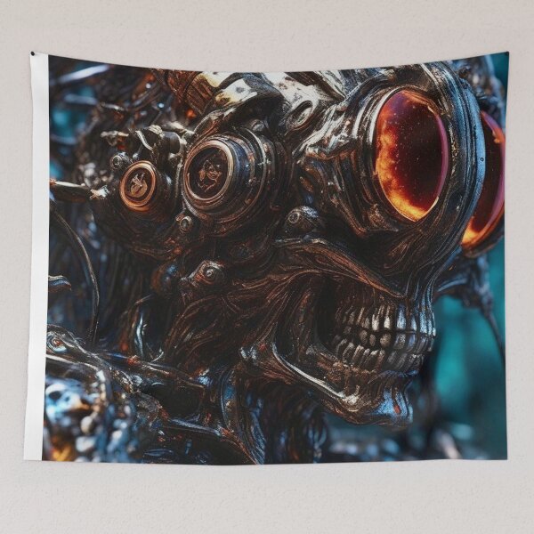 Item preview, Chrome Alien Overlord - Sci Fi Art concept designed and sold by Delerat7.