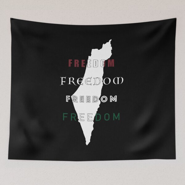 Item preview, Freedom for Palestine - Map of Palestine - Freedom t-shirt designed and sold by NooorAlghazi.