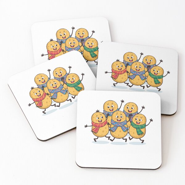 Item preview, Tatties in Tartan - Cute Scottish Food Humour designed and sold by Loom on the Loch.