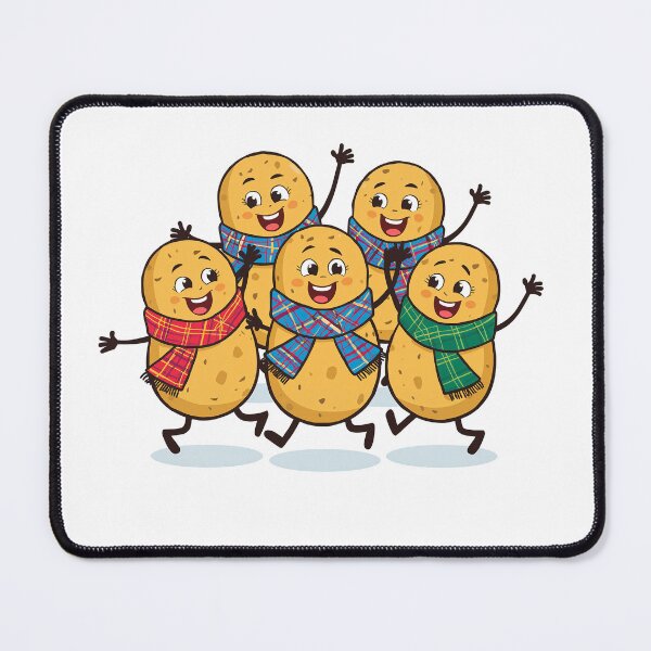 Item preview, Tatties in Tartan - Cute Scottish Food Humour designed and sold by Loom on the Loch.