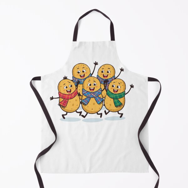 Item preview, Tatties in Tartan - Cute Scottish Food Humour designed and sold by Loom on the Loch.