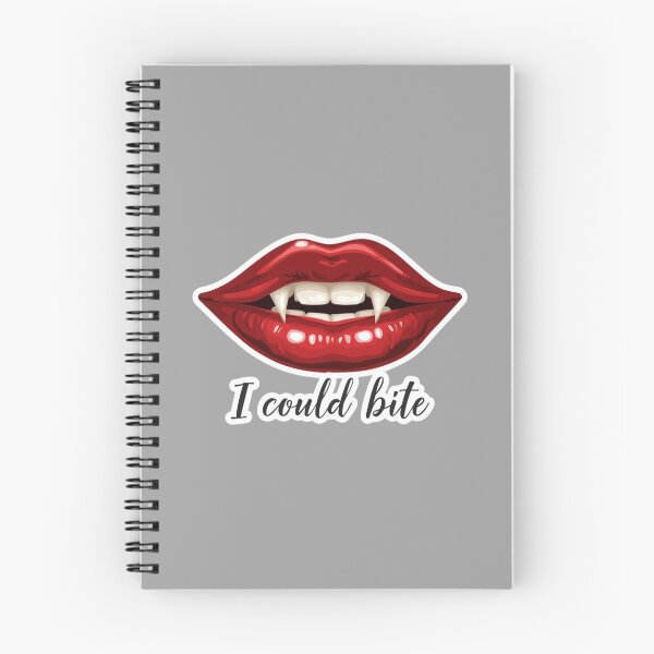 Item preview, Glossy Red Lips Illustration – “I Could Bite” Feminine Pop Art designed and sold by Mintiko2.