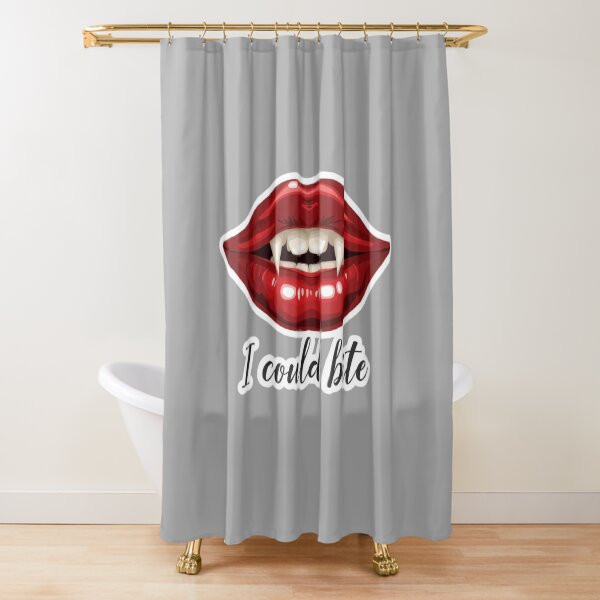 Item preview, Glossy Red Lips Illustration – “I Could Bite” Feminine Pop Art designed and sold by Mintiko2.