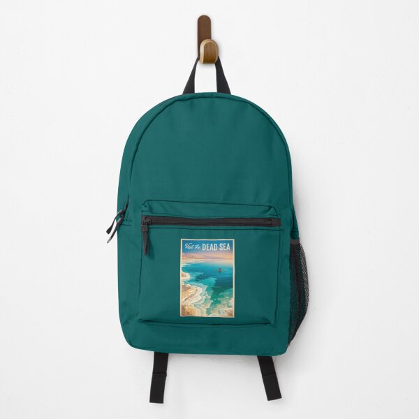 Item preview, Dead Sea Illustration Travel Art Vintage designed and sold by KrisSidDesigns.