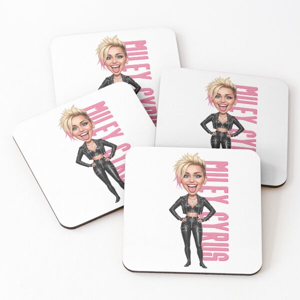 Item preview, Cute caricature of Miley Cyrus pop star singer designed and sold by vectorlove.