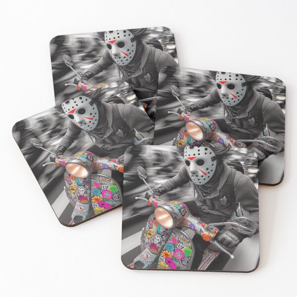 Item preview, "Scoot or Die: Masked Mayhem on Two Wheels" designed and sold by Print Fiction.