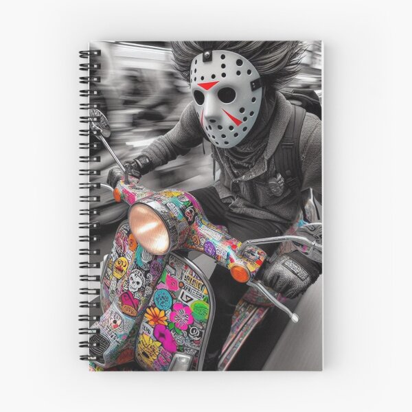 Item preview, "Scoot or Die: Masked Mayhem on Two Wheels" designed and sold by Print Fiction.