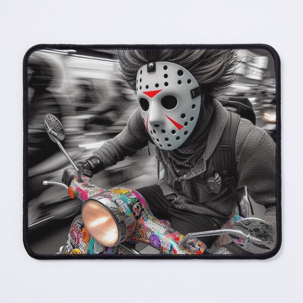 Item preview, "Scoot or Die: Masked Mayhem on Two Wheels" designed and sold by Print Fiction.
