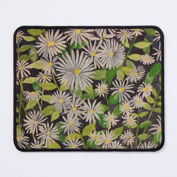Item preview, Original Purple Michaelmas daisies watercolour painting designed and sold by esvb.