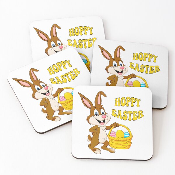 Item preview, “Hoppy Easter Bunny with Eggs | Cute Spring Holiday Design” designed and sold by Vividality.