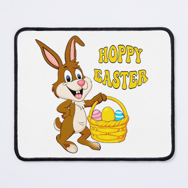 Item preview, “Hoppy Easter Bunny with Eggs | Cute Spring Holiday Design” designed and sold by Vividality.