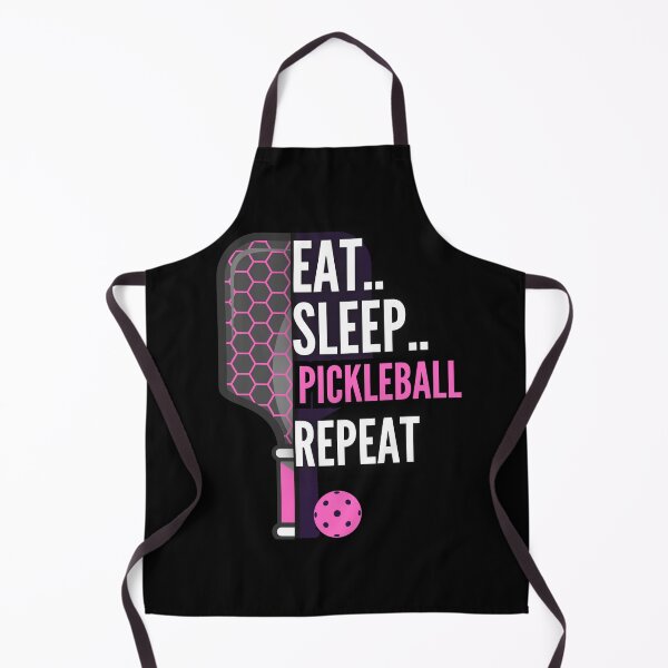 Item preview, Eat Sleep Pickleball Repeat – Funny Pickleball Lover Design, Sports Humor Graphic for Players and Fans designed and sold by Ninopic Creations.