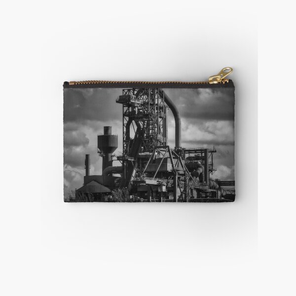 Item preview, Blast furnace in Duisburg Black and White Edition designed and sold by Ruhrpottpicture.