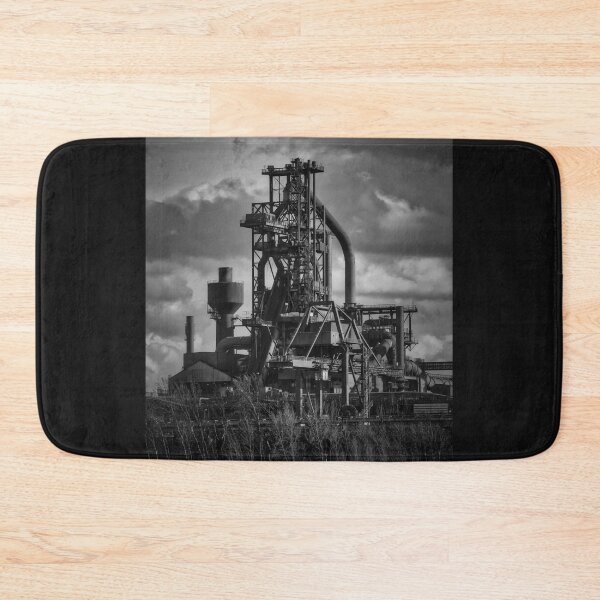 Item preview, Blast furnace in Duisburg Black and White Edition designed and sold by Ruhrpottpicture.