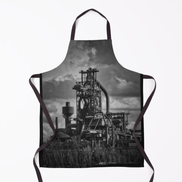Item preview, Blast furnace in Duisburg Black and White Edition designed and sold by Ruhrpottpicture.
