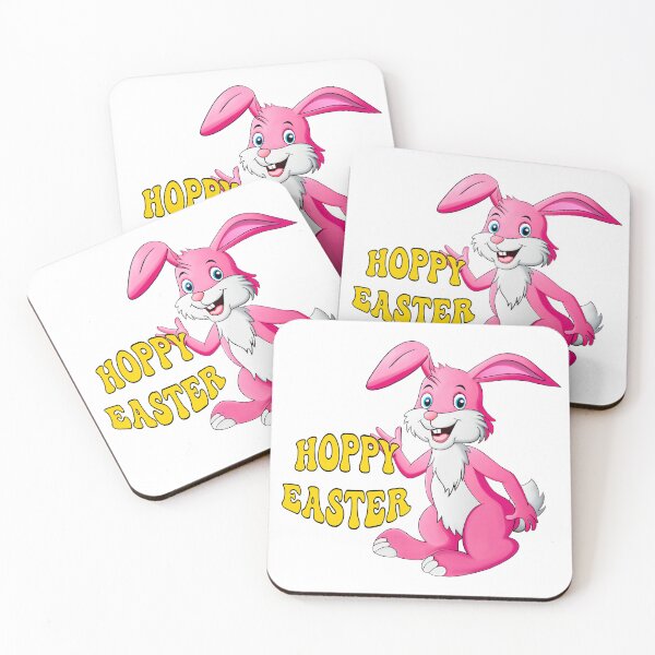 Item preview, Hoppy Easter Bunny with Eggs | Cute Spring Holiday Design designed and sold by Vividality.