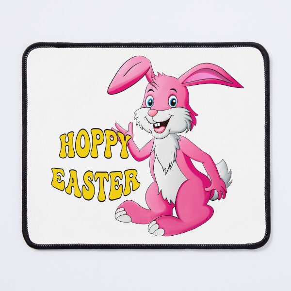 Item preview, Hoppy Easter Bunny with Eggs | Cute Spring Holiday Design designed and sold by Vividality.