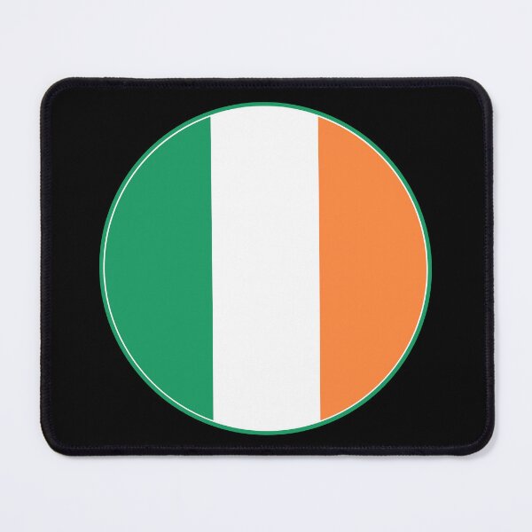 Item preview, Ireland Flag Circle Green White Orange Tricolor designed and sold by NTGUILTY.