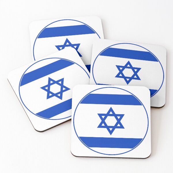 Item preview, Israel Flag Circle Star of David Design designed and sold by NTGUILTY.