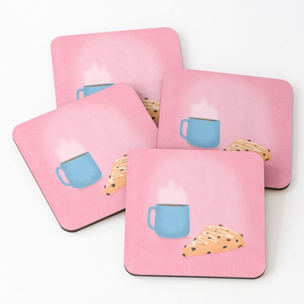 Item preview, Tasty Afternoon - Scone and Coffee Illustration designed and sold by Homebody Hobbyist.
