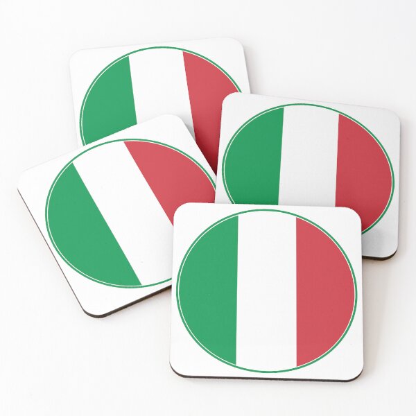 Item preview, Italy Flag Circle Green White Red Tricolor designed and sold by NTGUILTY.
