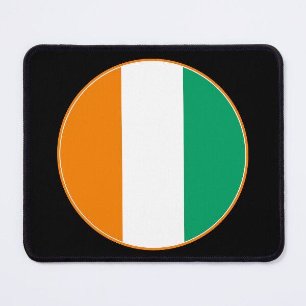 Item preview, Ivory Coast Flag Circle Orange White Green Tricolor designed and sold by NTGUILTY.