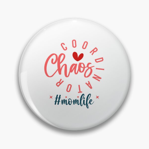 Aperçu de l'œuvre T-shirt « Coordinatrice du chaos » – Idée cadeau amusante pour les mamans créée et vendue par ForcePrint.