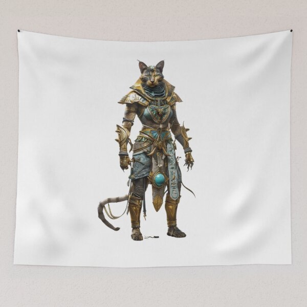Item preview, Bastet – Egyptian Goddess of Protection and Cats designed and sold by AlexLineArt.