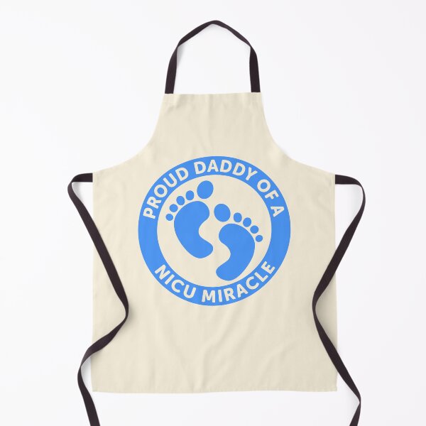 Item preview, Proud NICU Daddy – Miracle Baby Footprints designed and sold by Designs by Jesabee.