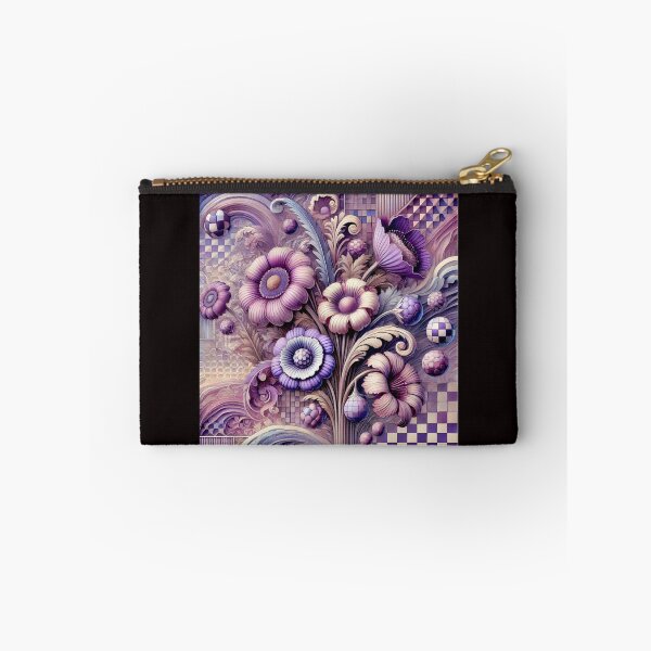 Item preview, Flowers, pixels and lilacs#4 designed and sold by Helios Be. Lavsh.