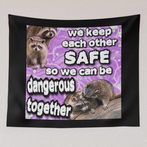 Item preview, dangerous together designed and sold by meme-stuff.