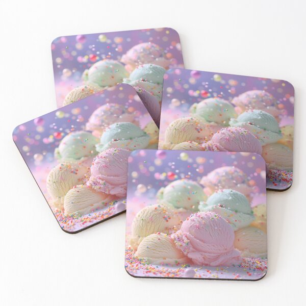 Item preview, Pastel Sprinkles Ice Cream Dream designed and sold by AuroraPublishing.