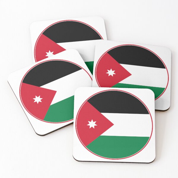 Item preview, Jordan Flag Circle Seven-Point Star Design designed and sold by NTGUILTY.