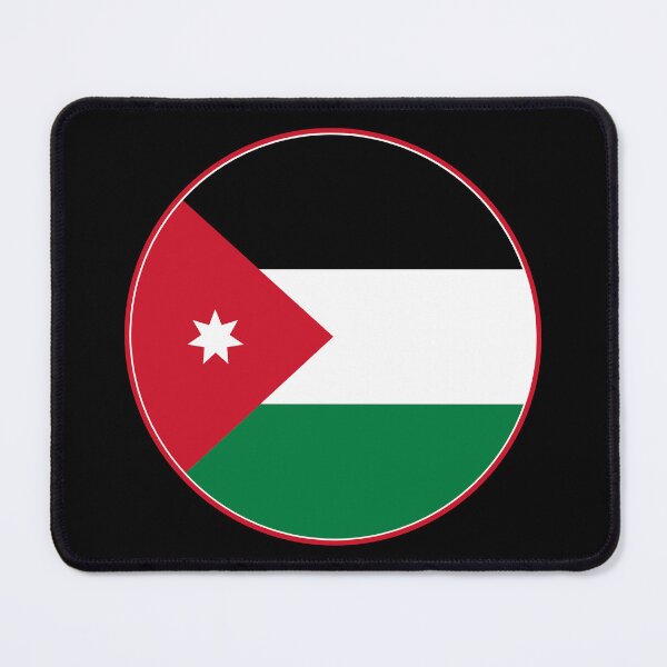 Item preview, Jordan Flag Circle Seven-Point Star Design designed and sold by NTGUILTY.