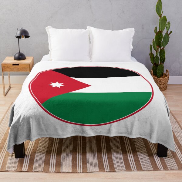 Item preview, Jordan Flag Circle Seven-Point Star Design designed and sold by NTGUILTY.
