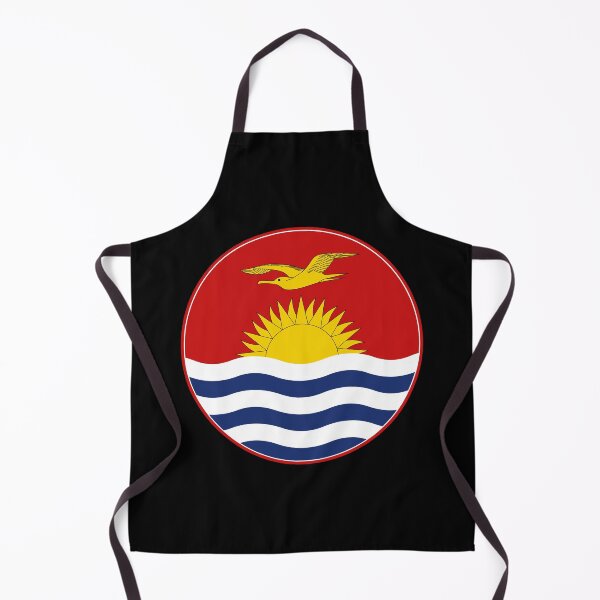 Item preview, Kiribati Flag Circle Frigate Bird Rising Sun designed and sold by NTGUILTY.