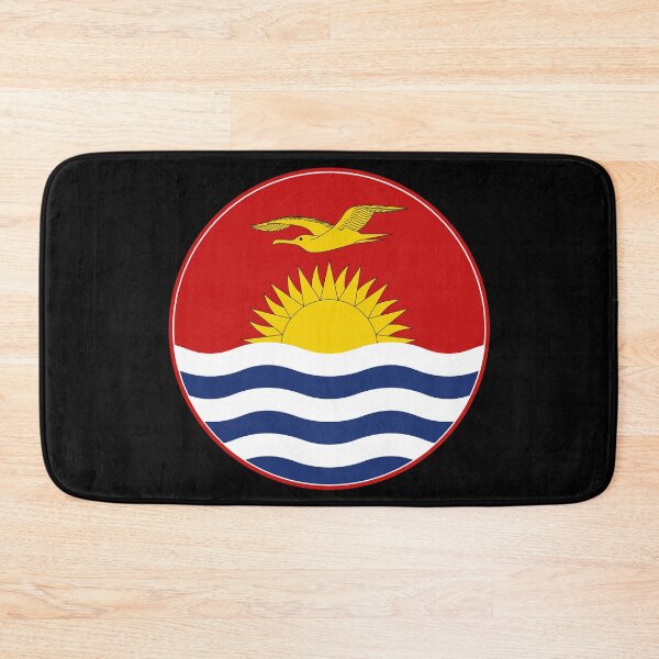 Item preview, Kiribati Flag Circle Frigate Bird Rising Sun designed and sold by NTGUILTY.