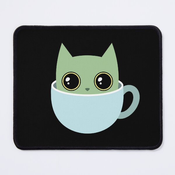 Item preview, Matcha cat designed and sold by Laura Nagel.