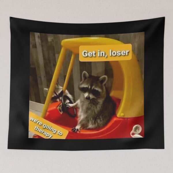 Item preview, get in loser designed and sold by meme-stuff.