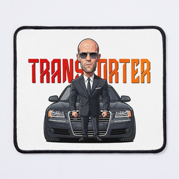 Item preview, Funny caricature Jason Statham transporter designed and sold by vectorlove.