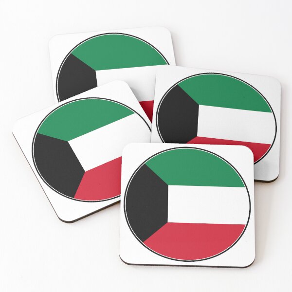 Item preview, Kuwait Flag Circle Pan-Arab Tricolor Design designed and sold by NTGUILTY.