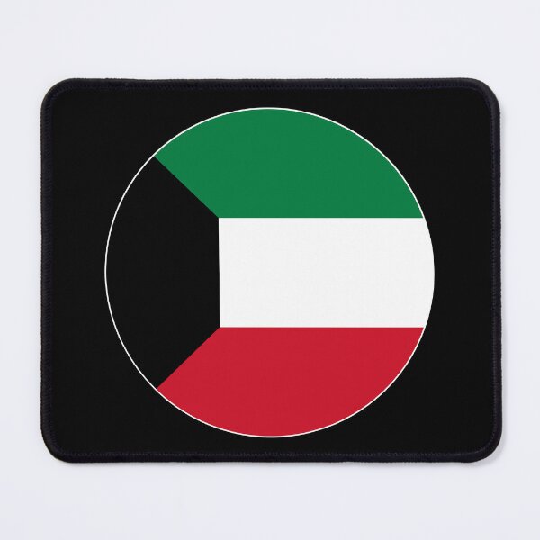 Item preview, Kuwait Flag Circle Pan-Arab Tricolor Design designed and sold by NTGUILTY.