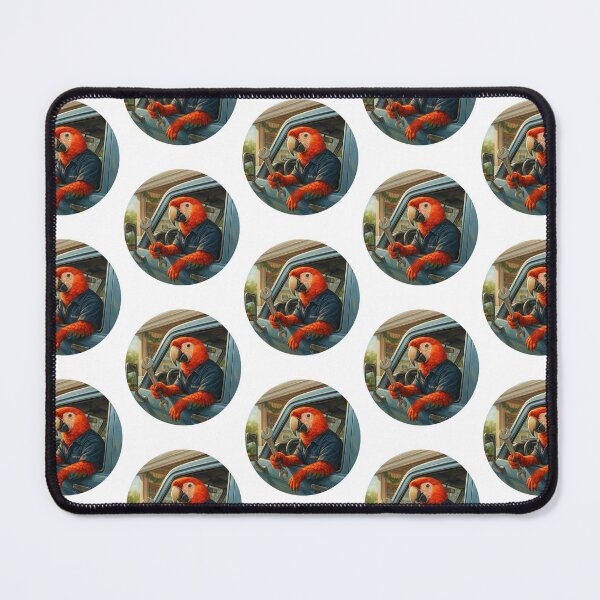 Item preview, Parrot Mechanic – Fixing Life One Wrench at a Time designed and sold by Zouky.art.