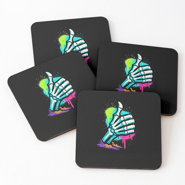 Item preview, Graffiti Skeleton Thumbs Up designed and sold by BoldApparel.