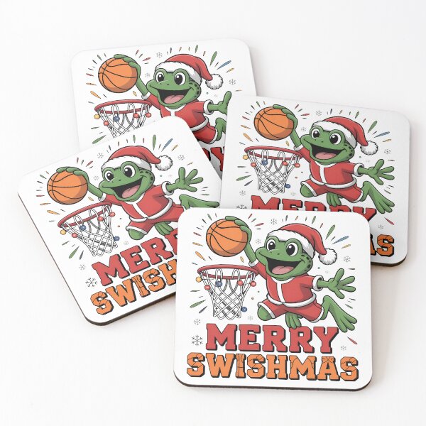 Item preview, frog Merry Swishmas Basketball Ugly Christmas designed and sold by DREAM3SHOP.