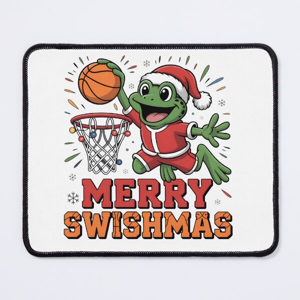 Item preview, frog Merry Swishmas Basketball Ugly Christmas designed and sold by DREAM3SHOP.