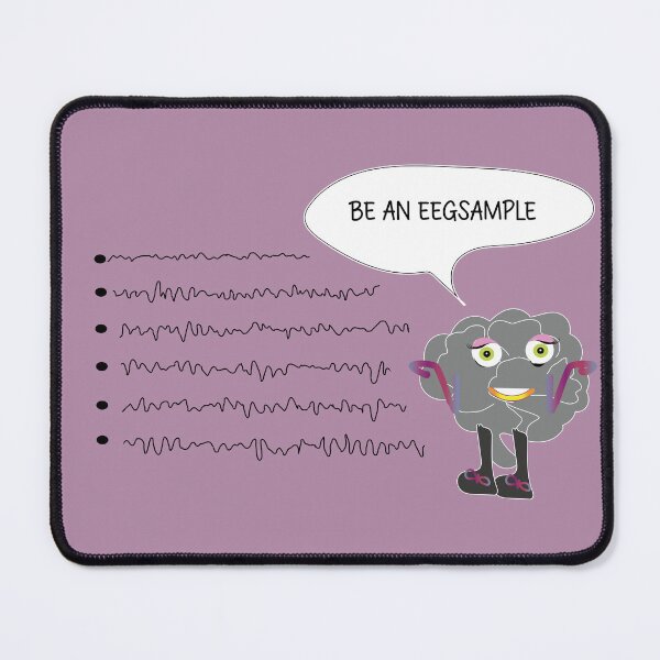 Item preview, Be An EEG Sample - Brain Waves andFunny Brain Boss Design designed and sold by MilabArt.