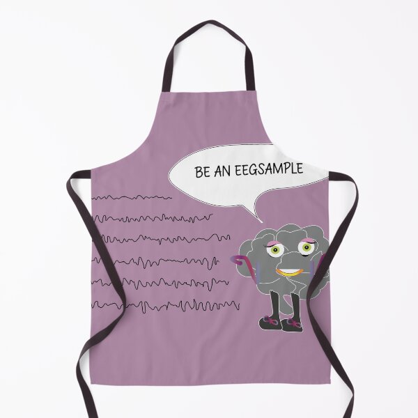 Item preview, Be An EEG Sample - Brain Waves andFunny Brain Boss Design designed and sold by MilabArt.