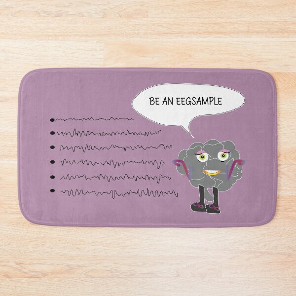 Item preview, Be An EEG Sample - Brain Waves andFunny Brain Boss Design designed and sold by MilabArt.